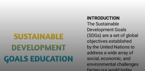 Sustainable Development Goals Education